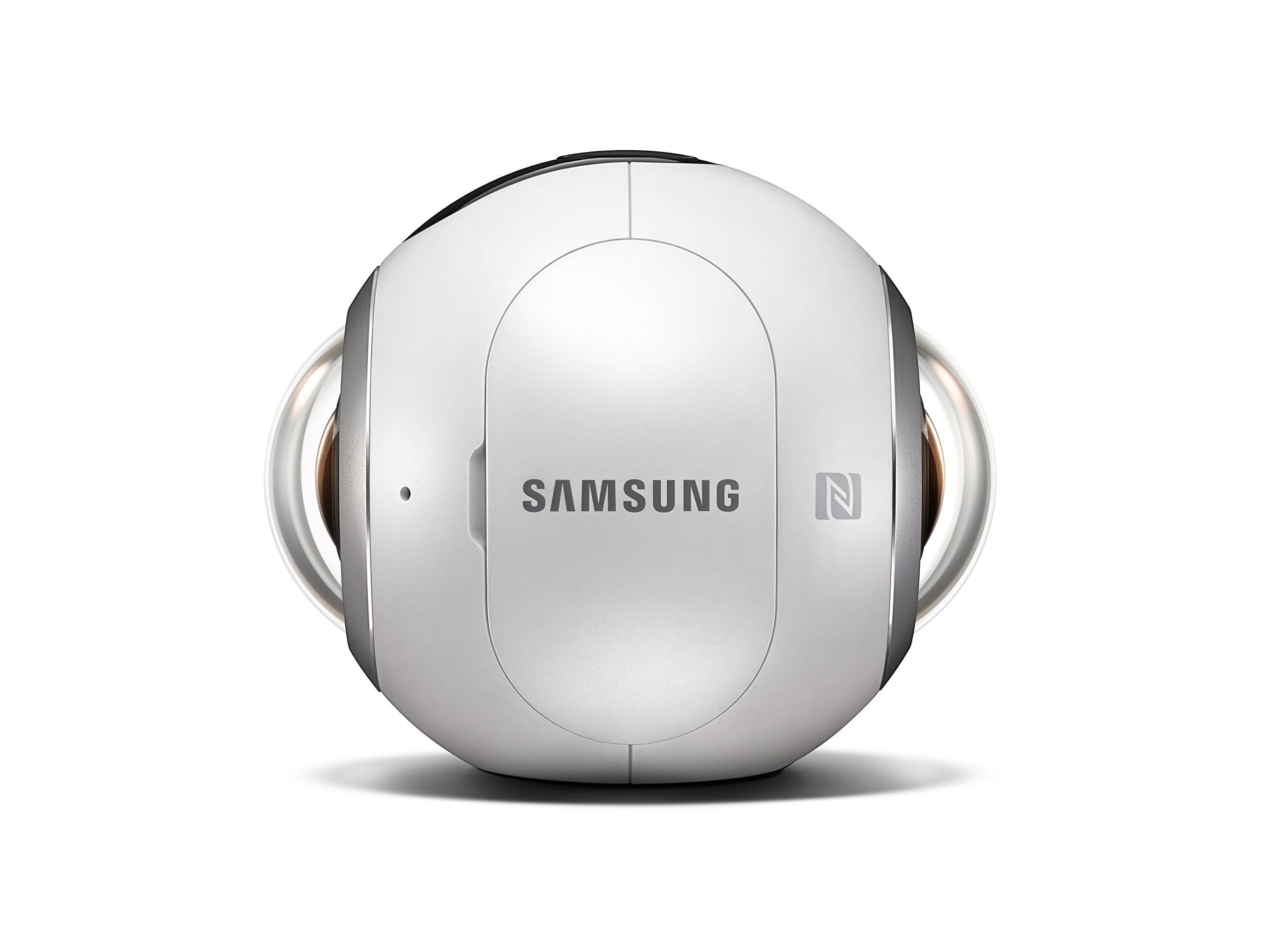 Samsung SM-C200 Gear 360 30 FPS Aksiyon Kamerası, Beyaz : Amazon